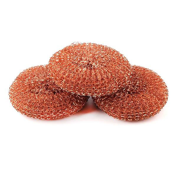 ข้อดีของห้องครัวทำความสะอาดทองแดงเคลือบตาข่าย Scourer คืออะไร?
