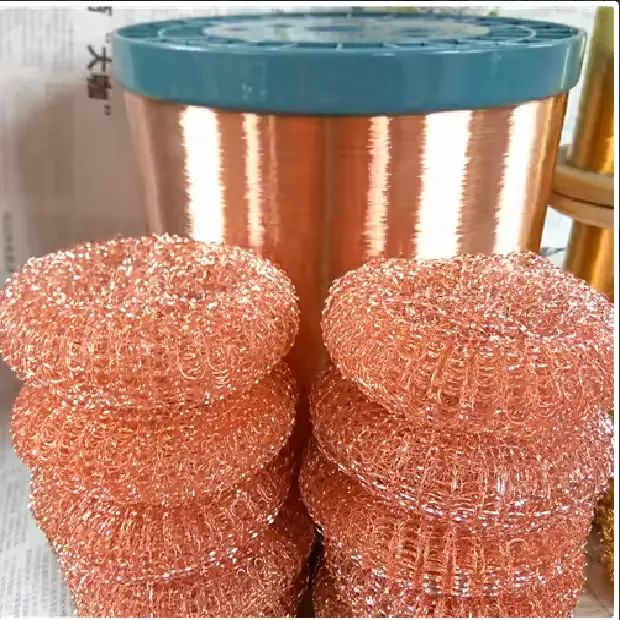 อะไรคือข้อดีของห้องครัวที่สะอาดทองแดง Scourer บริสุทธิ์?