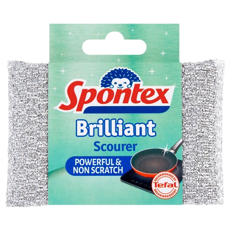 SPONTEX BRIREARD SCOURER นั้นทรงพลังไม่มีรอยขีดข่วนและง่ายต่อการล้างออก