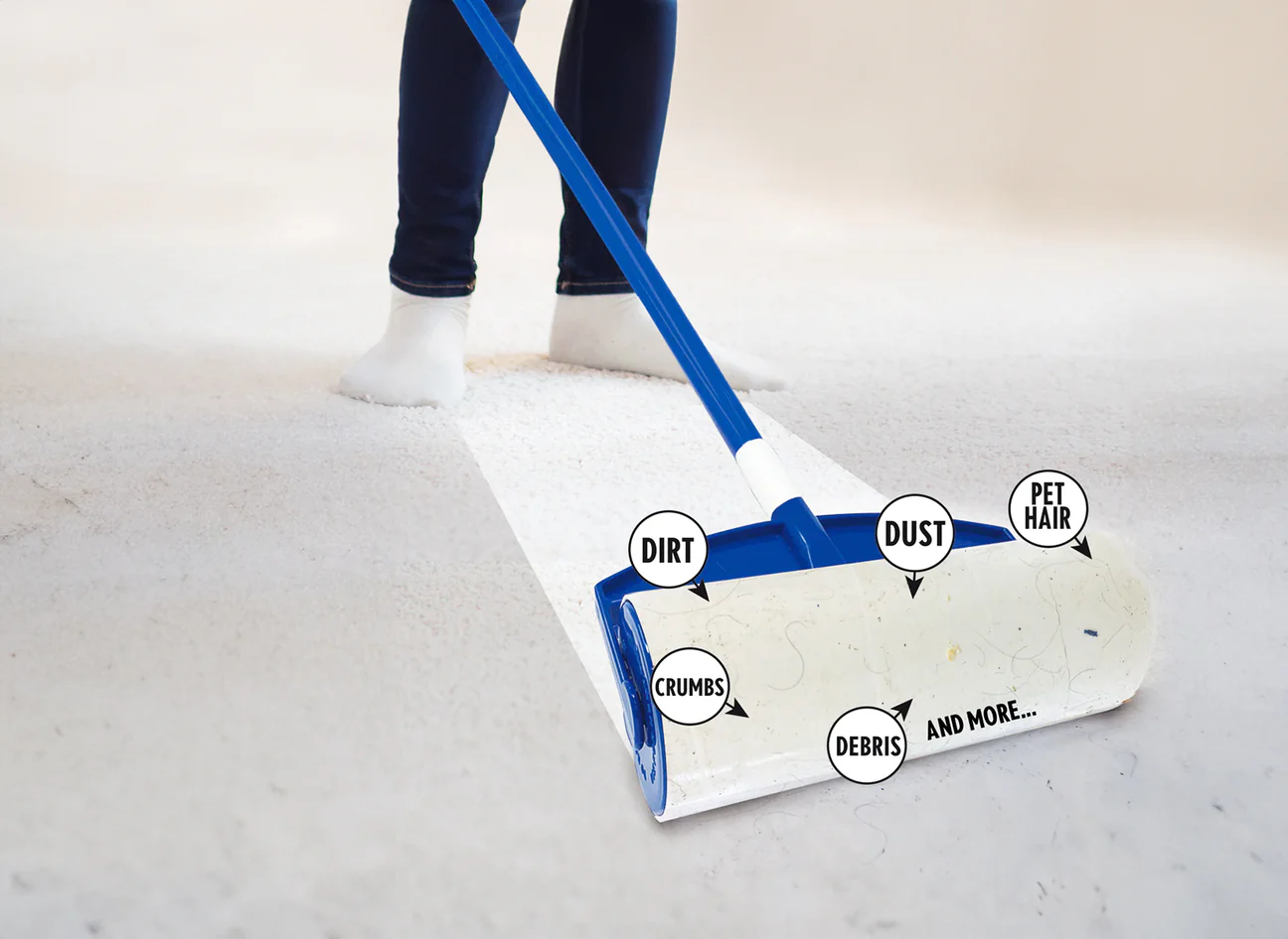 ติดทำความสะอาด: แฮ็กที่น่าประหลาดใจกับ Master Clean Sticky Mop!